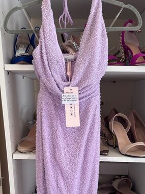 Brand new Oh Polly stunning beaded midi cocktail dress